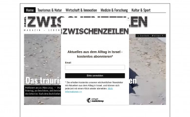 israelzwischenzeilen.com screenshot