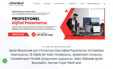 istanbuldijitalpazarlama.com screenshot