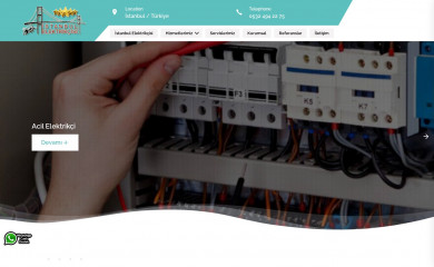 istanbulelektrikcisi.net screenshot