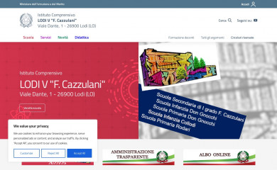 istitutocazzulani.edu.it screenshot