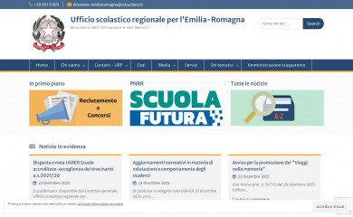 istruzioneer.gov.it screenshot