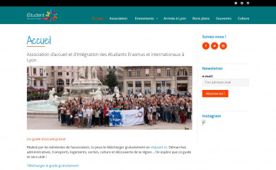 istudent.fr screenshot