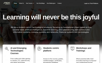 j-techacademy.co screenshot