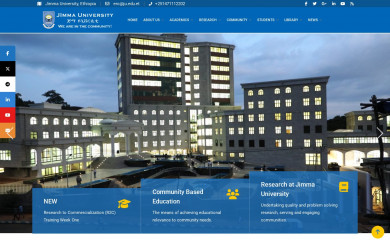 ju.edu.et screenshot