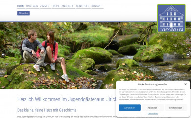 jugendgaestehaus-ulrichsberg.at screenshot