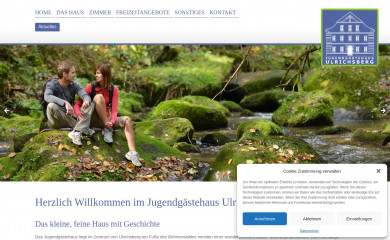 jugendgaestehaus-ulrichsberg.at screenshot