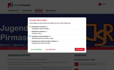 jugendstadtrat-ps.de screenshot