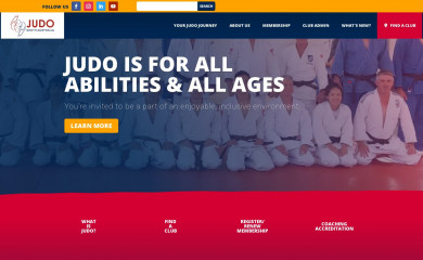 judosa.com.au screenshot