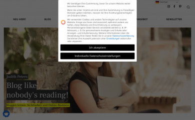judithpeters.de screenshot