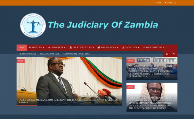 judiciaryzambia.com screenshot