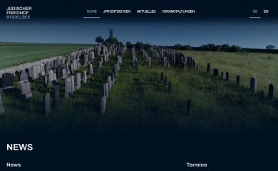 juedischer-friedhof-roedelsee.de screenshot