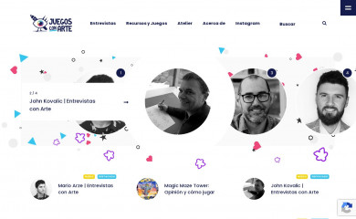 juegosconarte.es screenshot