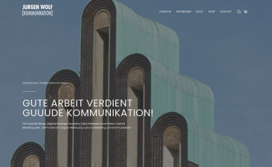 juergenwolf.com screenshot