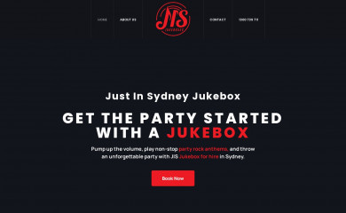 jukeboxhireinsydney.com.au screenshot
