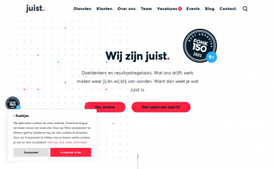https://www.juist.nl screenshot