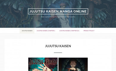 jujustukaisen.com screenshot