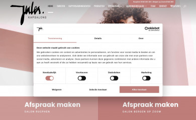 juleskapsalons.nl screenshot