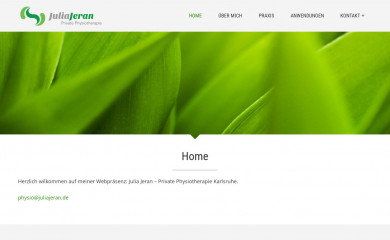 juliajeran.de screenshot