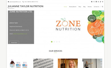 juliannetaylornutrition.com screenshot