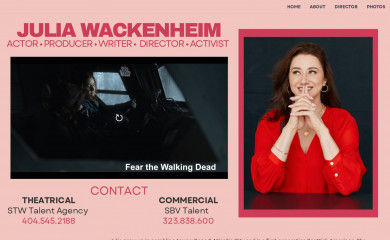 juliawackenheim.com screenshot