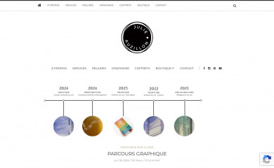 julieauzillon.com screenshot