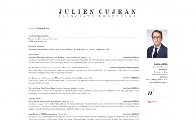 juliencujean.com screenshot