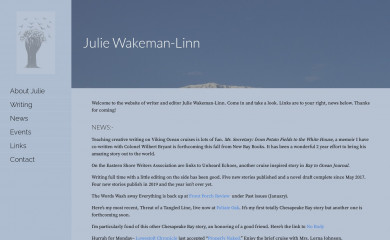 juliewakemanlinn.com screenshot