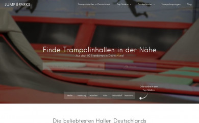 jump-parks.com screenshot