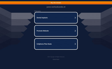 juno-verloskunde.nl screenshot