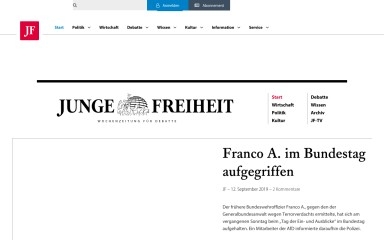 http://jungefreiheit.de screenshot