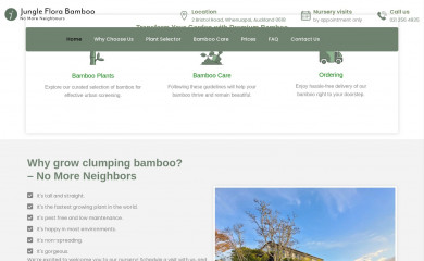 jungleflora.co.nz screenshot