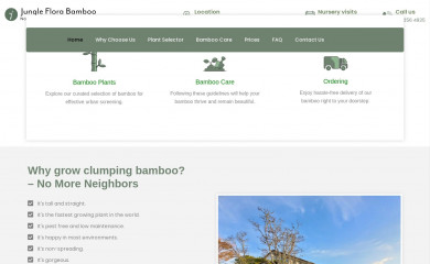 jungleflora.co.nz screenshot