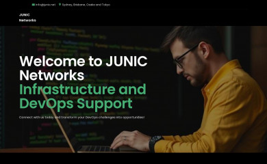 junic.com.au screenshot