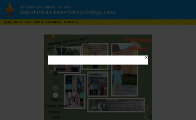 junior-shahucollegelatur.org.in screenshot