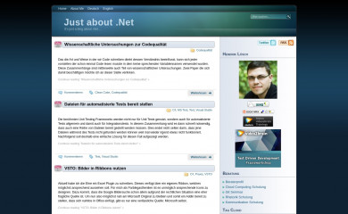 just-about.net screenshot