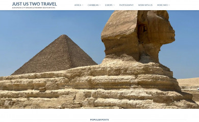 justustwotravel.blog screenshot