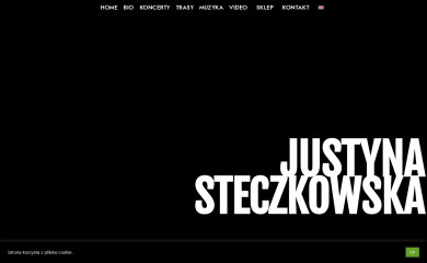 justynasteczkowska.pl screenshot