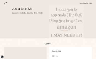 justabitofme.com screenshot
