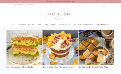 justamumnz.com screenshot