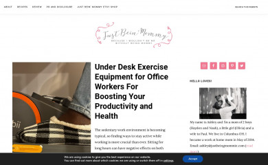 justbeingmommie.com screenshot