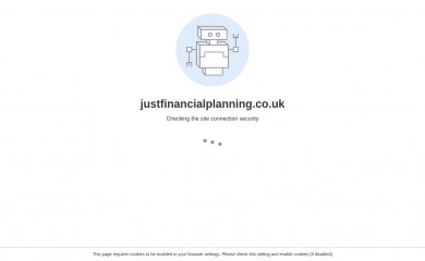 justfinancialplanning.co.uk screenshot