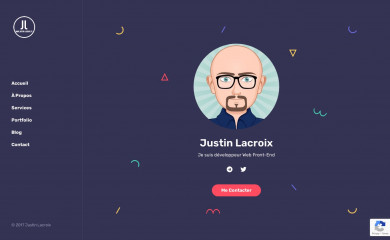 justin-lacroix.fr screenshot