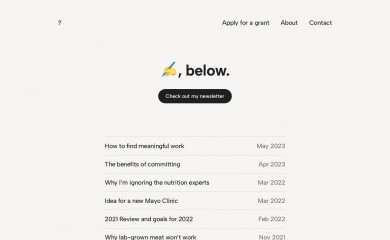justinmares.com screenshot