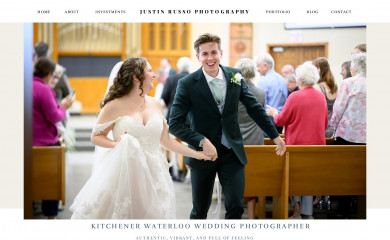 justinrusso.com screenshot