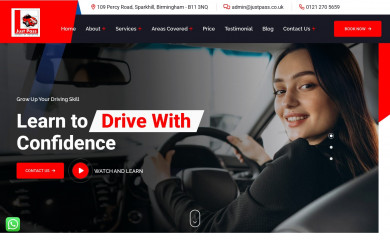 justpass.co.uk screenshot