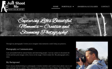 justshootmephotography.org screenshot
