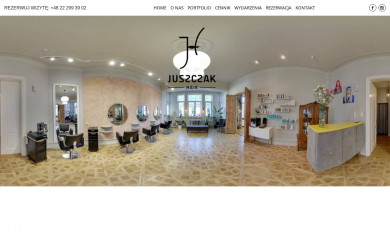 juszczakhair.com screenshot