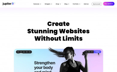 https://jupiterx.artbees.net/ screenshot