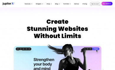 https://jupiterx.artbees.net/ screenshot