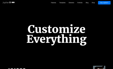 https://jupiterx.com/ screenshot